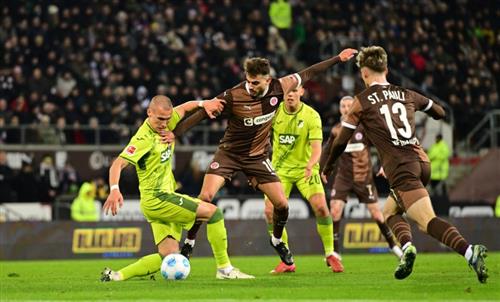 St. Pauli contre TSG Hoffenheim