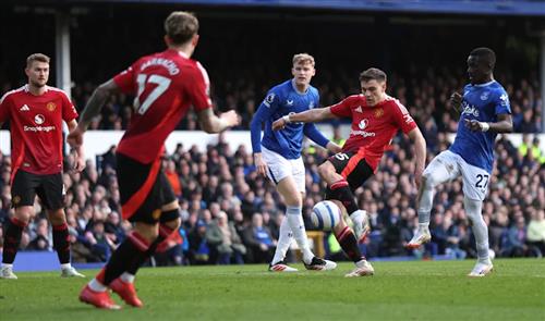Everton contre Manchester United
