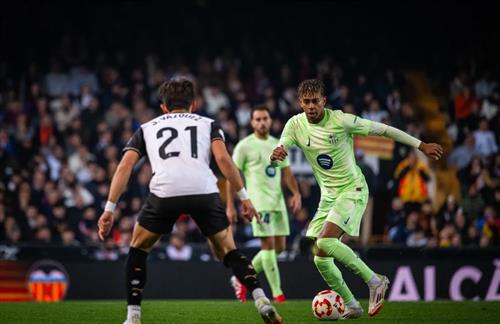 Valence contre Barcelone