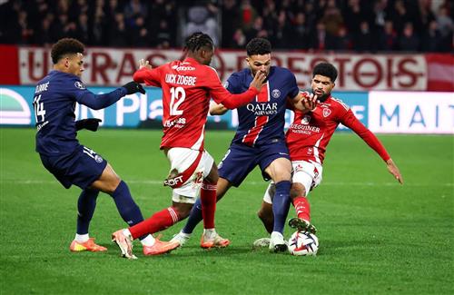 Brest contre Paris Saint-Germain
