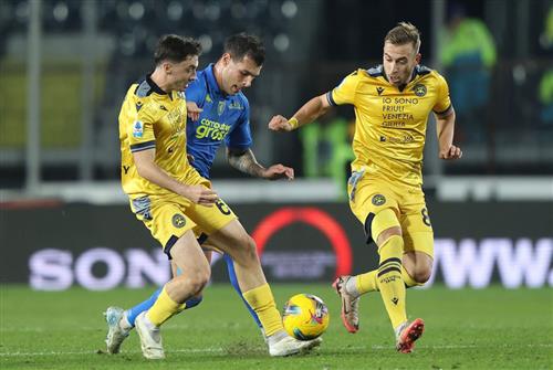 Empoli contre Udinese