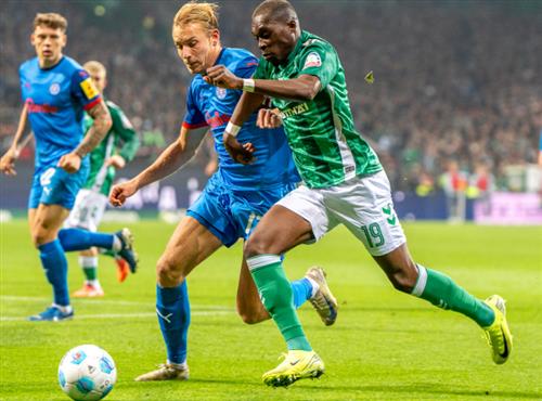 Werder Brême contre Kiel Holstein