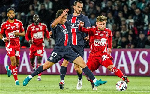 Paris Saint-Germain contre Stade Brestois