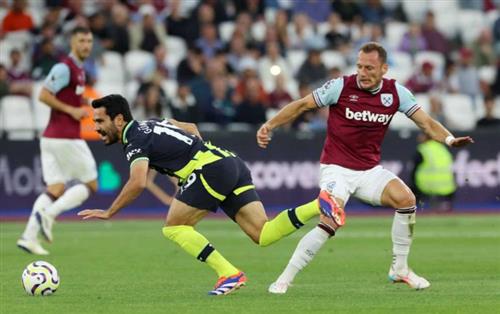 West Ham United contre Manchester City