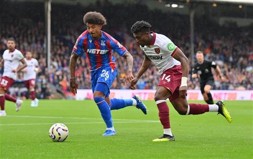 Crystal Palace contre West Ham United