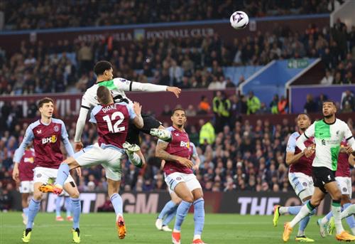 Aston Villa contre Liverpool