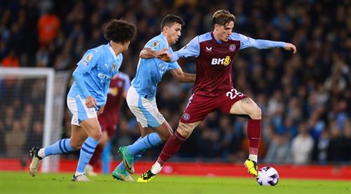 Manchester City contre Aston Villa