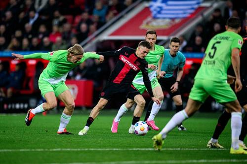 Bayer Leverkusen contre Wolfsbourg