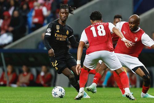 Real Madrid contre Sporting Braga