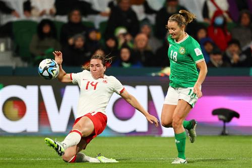 Score historique de l’équipe féminine de football du Canada contre l’équipe de football féminine d’Irlande