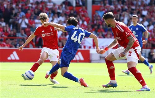 Nottingham Forest contre Leicester City