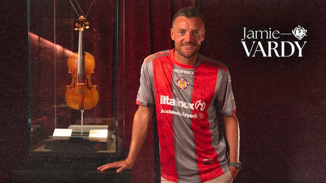 Vardy a marqué contre l'Atalanta et a marqué son premier but de sa carrière en Serie A