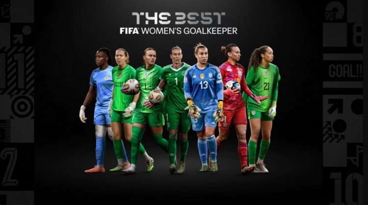 Candidates au titre de Gardienne de but féminine de l'année de la FIFA: Hampton, Cole et Endler présélectionnées