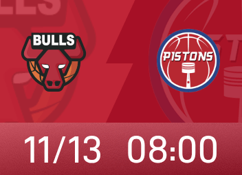 Aperçu Bulls VS Pistons : Les Pistons attendent avec impatience la victoire et la vengeance contre les Bulls, et Cunningham est susceptible de jouer.